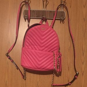 Victoria’s Secret mini backpack 8”wide 10”tall